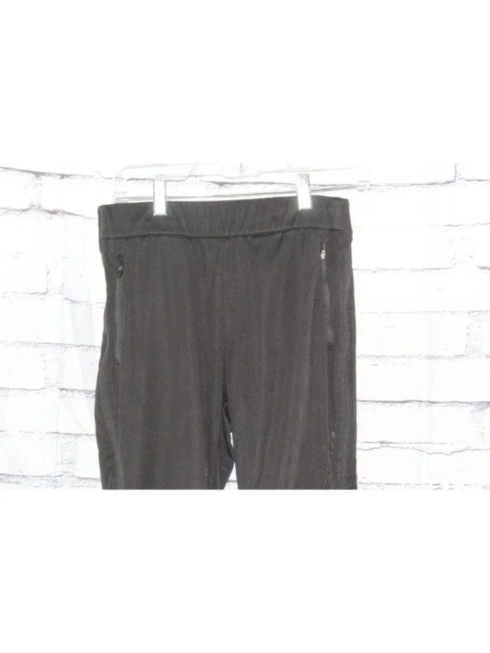 Swix Black Reflective Zip Leg Athletic Cross Country Ski Pants Size M